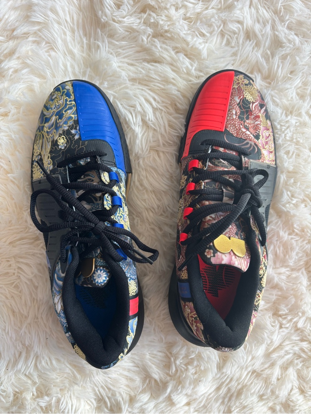 Nike GP Challenge 1 Naomi Osaka Tennis Shoes Black Blue Red Sz 9 - Picture 3 of 5